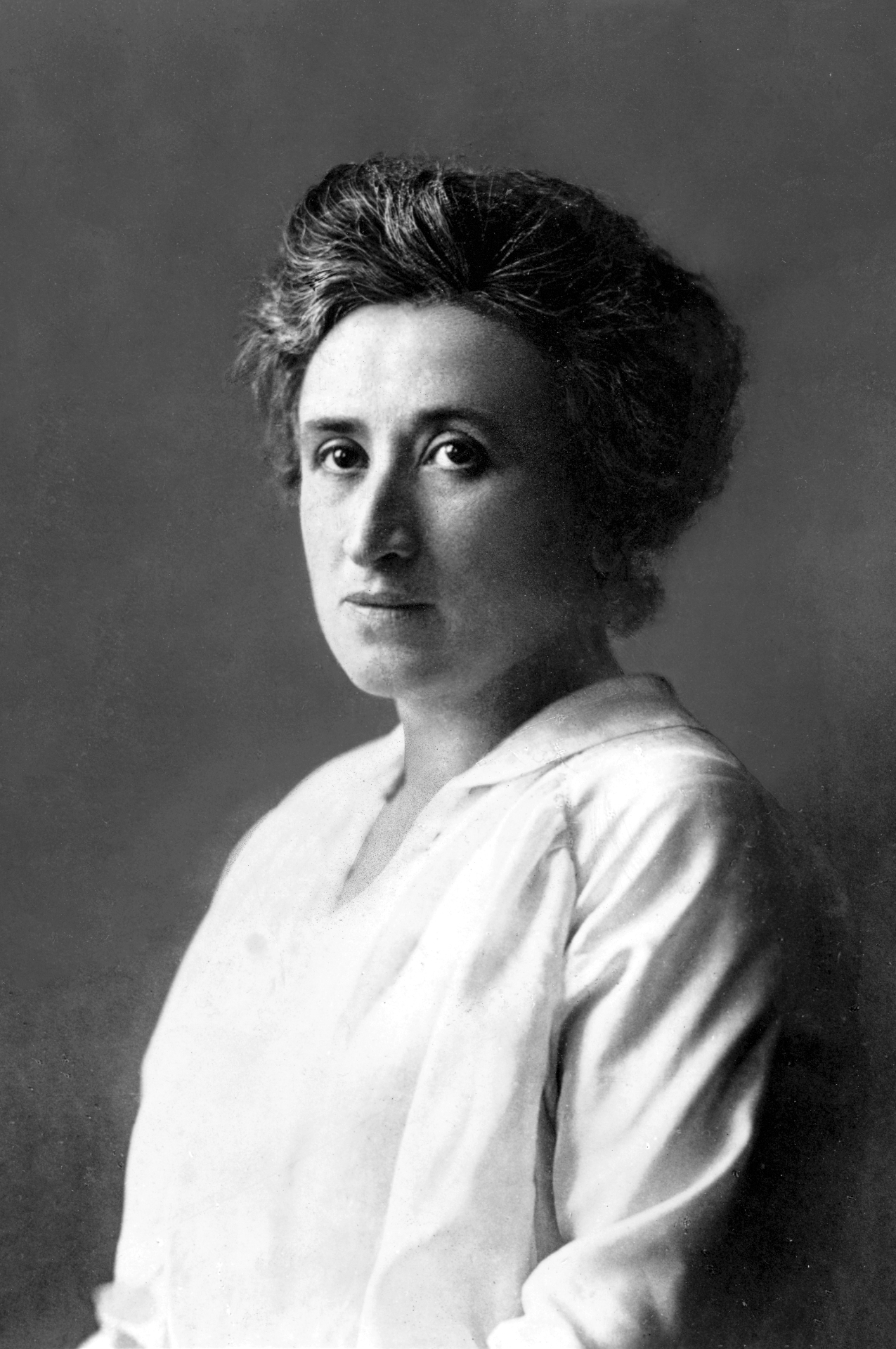 Portrett av Rosa Luxemburg, sosialistisk teoretiker og feminist